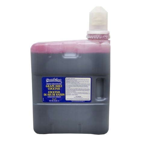 Sunkist Grape Cocktail 30% Frozen Concentrate in pack