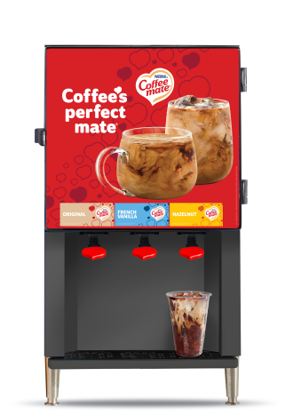 Coffee mate 3-head dispenser