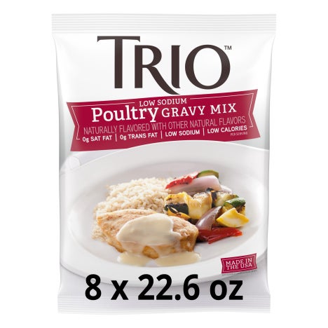 Trio Low Sodium Poultry Gravy Mix