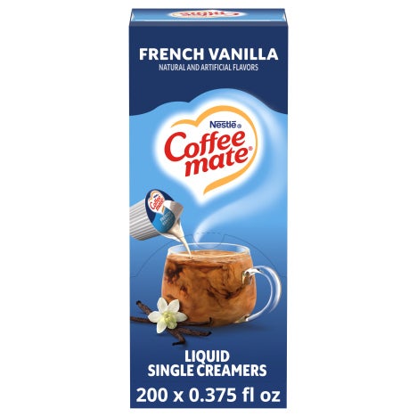 Coffee mate French Vanilla Liquid Creamer Singles