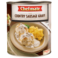 Chef-mate Country Sausage Gravy 6 lb 9 oz (Pack of 6)