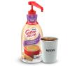 Coffee mate pump bottle with ready brew cup
