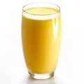 Nestlé Vitality Orange Juice Cocktail 65% Frozen Concentrate juice in glass