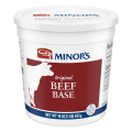 Minor's Beef Base 1 lb in pack tub
