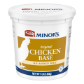 Minor’s Chicken Base No Added MSG, 5 lb in pack tub