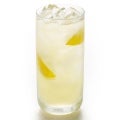 Sunkist Lemonade Beverage Base 15% Frozen Concentrate, 4+1, in glass