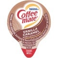 Coffee mate Vanilla Caramel Liquid Creamer Singles 0.375 Fl Oz (Pack of 180) in pack tub