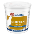 Minor's Low Sodium Chicken Base, No Added MSG, Gluten Free, 1 Lb in tub
