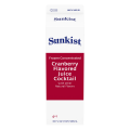 Sunkist Cranberry Flavored Juice Cocktail 10% Frozen Concentrate, 4+1 in pack