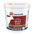 Minor's Gluten Free Beef Base made with Natural Ingredients,1 lb (Pack of 6) in pack tub