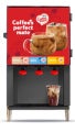 Coffee mate three head machine