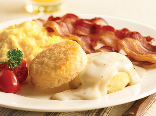 Lumberjack Biscuits and Gravy