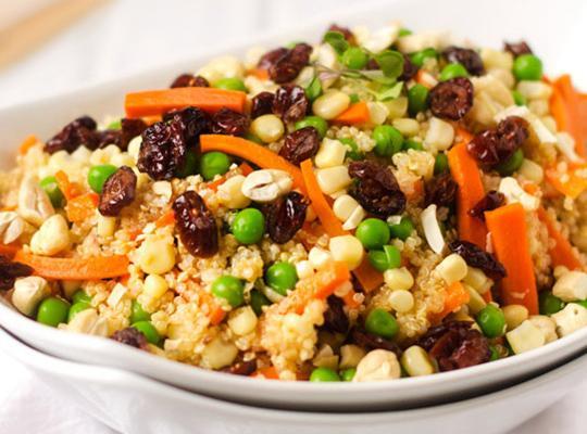 Quinoa Salad with Spicy Pumpkin Vinaigrette, Gluten Free*