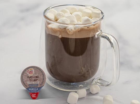 Decadent Oatmilk Hot Chocolate