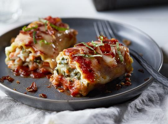 Vegetable Lasagna Cannelloni