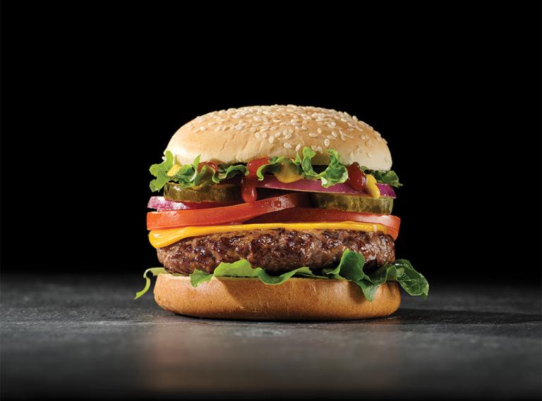 Smash Burger with Sweet Earth® Awesome Grounds
