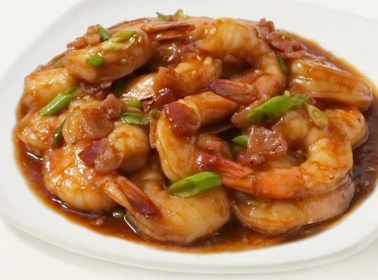 Caramel Garlic Shrimp