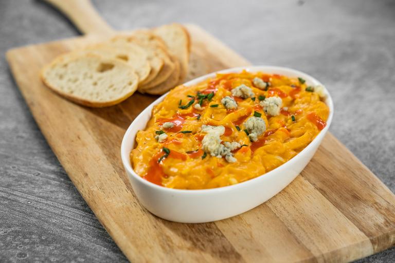 ​Buffalo Pumpkin Chicken Dip