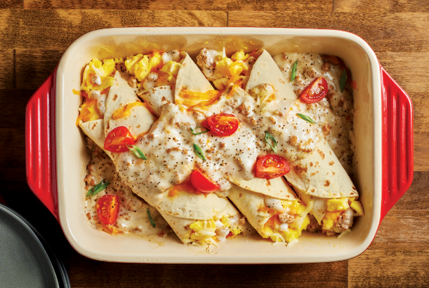 Breakfast Enchiladas