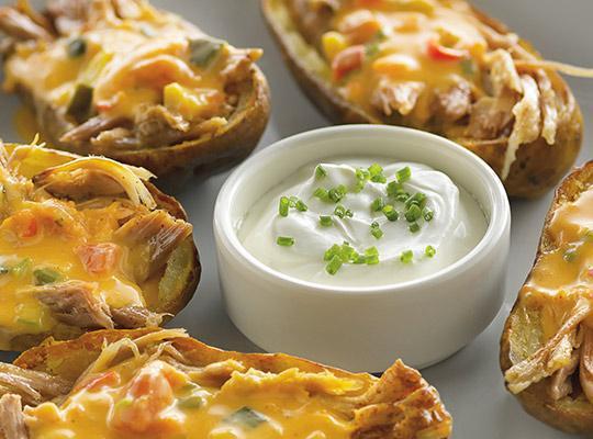 Stuffed Potato Skins, Gluten Free*