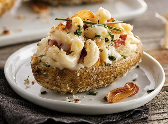 Baked Potato Mac and Cheese