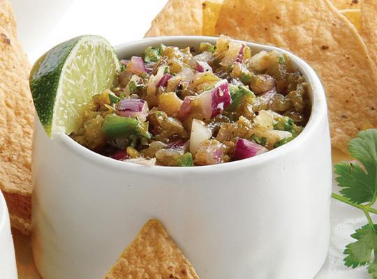 Charred Tomatillo Salsa