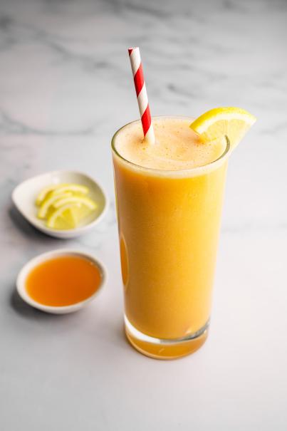 ​Peach Lemon Ginger Frozen Lemonade