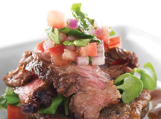 Bourbon Marinated Skirt Steak