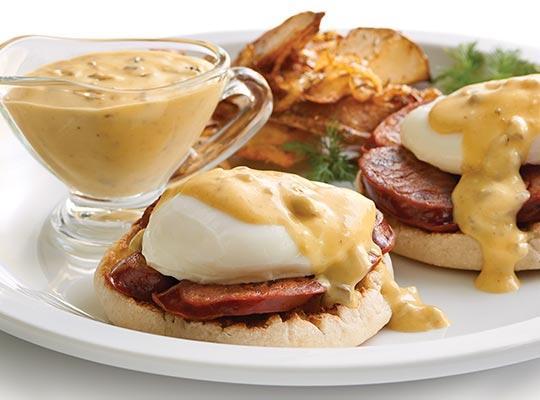 Southwest Benedict with Green Chile Hollandaise