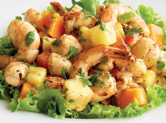 Caribbean Seafood Salad