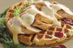 Guiltless Chicken and Waffles