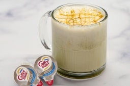 Salted Caramel Apple Oatmilk Steamer