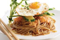 Spicy Cold Kimchi Noodles