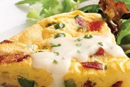 Carbonara Frittata, Gluten Free*