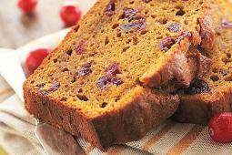 Pumpkin-Cranberry Bread