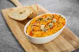 Buffalo Pumpkin Chicken Dip