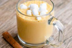 Pumpkin Spice White Hot Chocolate