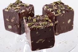 Smoked Cold Brew Fudge