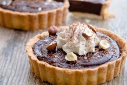 Nestle Dark Chocolate Hot Cocoa Mix Ganache Tart