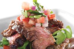 Bourbon Marinated Skirt Steak