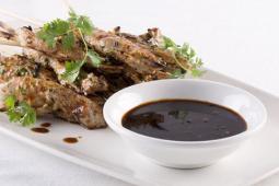 Coffee Teriyaki Chicken Skewers