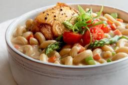 Spring Chicken and White Cheddar Ragout