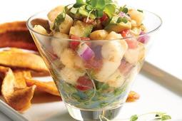Fresh Scallop Ceviche