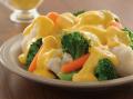 Medley of Vegetables with Golden Cheese Sauce