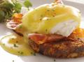 Eggs Benedict made with Chef-mate Corned Beef Hash