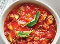 Masala Roasted Tomato and Zucchini Soup