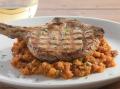 Grilled Pork Chop w/ Pumpkin Apple Chutney