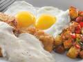 Country Fried Steak and Eggs