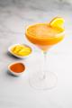 Blood Orange Passionfruit Mocktini