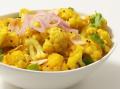 Masala Cauliflower, Pickled Shallots, Coriander and Crispy Garlic